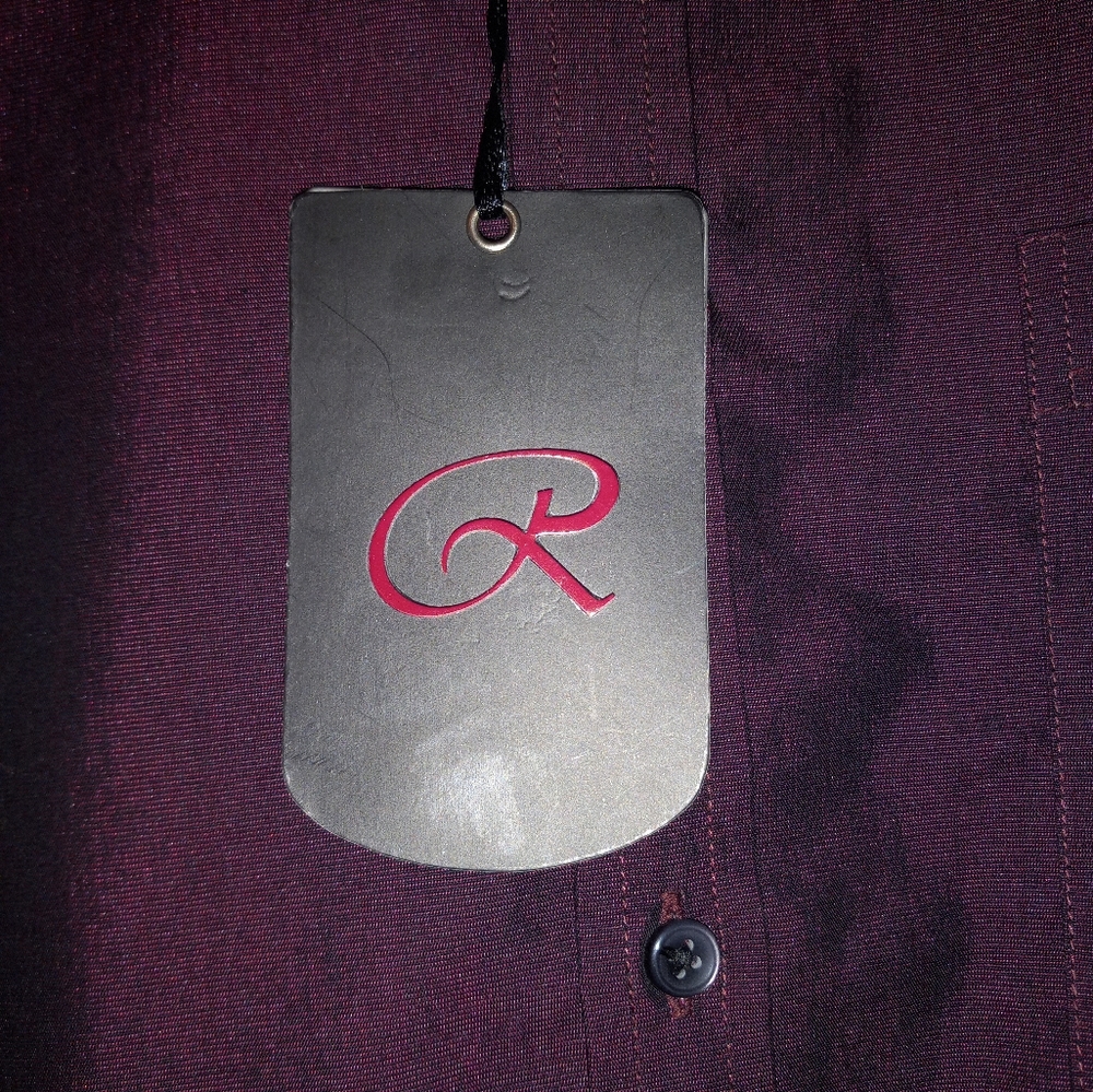 New With Tags Men's Richmond Evening Wear Long Sleeve Shirt - Picture 6 of 9